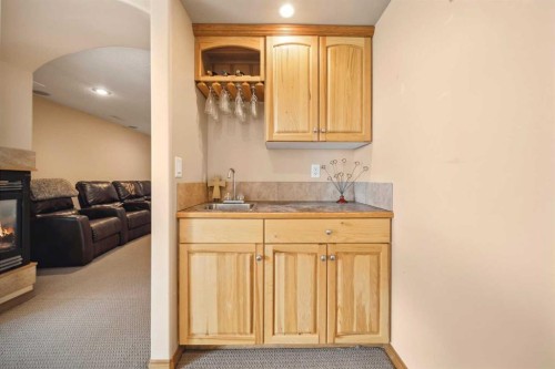 69 Alberts Close, Red Deer, AB - Indoor With Fireplace