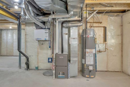 4812 55 Avenue, Bentley, AB - Indoor Photo Showing Basement