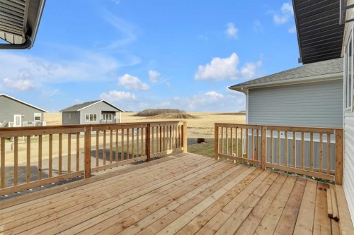 4812 55 Avenue, Bentley, AB - Outdoor With Deck Patio Veranda With Exterior