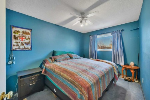 52 Roland, Red Deer, AB - Indoor Photo Showing Bedroom