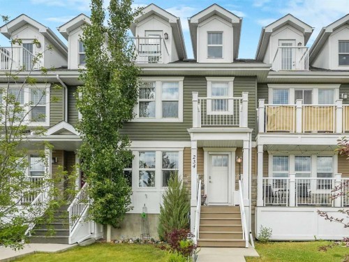 234 Robinson Drive, Leduc, AB - Outdoor With Balcony With Facade