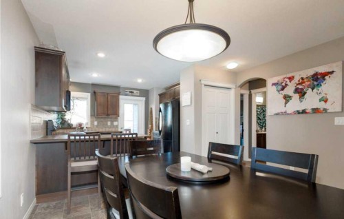 28 Vanson Close Se, Red Deer, AB - Indoor Photo Showing Dining Room