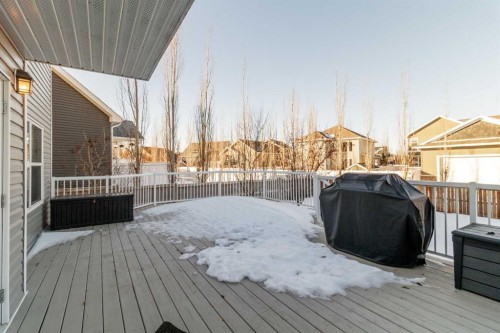 7008 Henners Gate, Lacombe, AB - Outdoor With Deck Patio Veranda With Exterior
