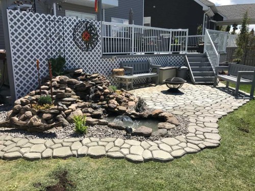 7008 Henners Gate, Lacombe, AB - Outdoor With Deck Patio Veranda