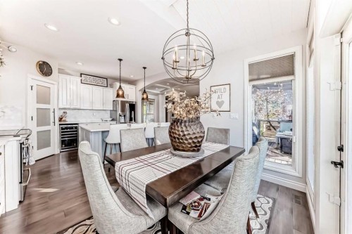 92 Allwright Close, Red Deer, AB - Indoor Photo Showing Dining Room