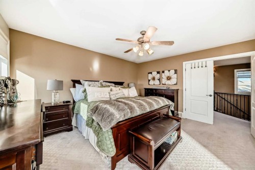 92 Allwright Close, Red Deer, AB - Indoor Photo Showing Bedroom