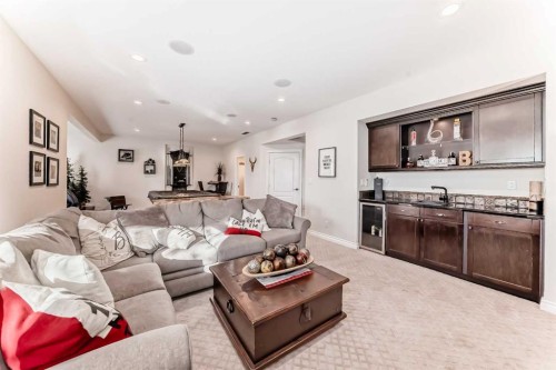 92 Allwright Close, Red Deer, AB - Indoor Photo Showing Living Room