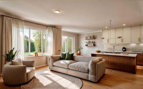 87 Heritage Manor, Cochrane, AB - Indoor Photo Showing Other Room