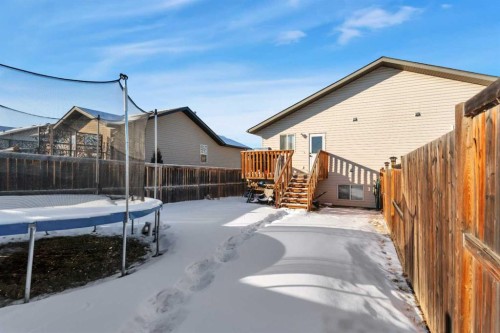 67 Garden Road, Lacombe, AB - Outdoor With Deck Patio Veranda