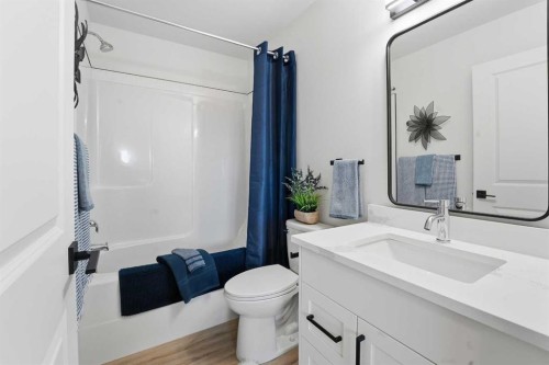 6 Metcalf Way, Lacombe, AB - Indoor Photo Showing Bathroom