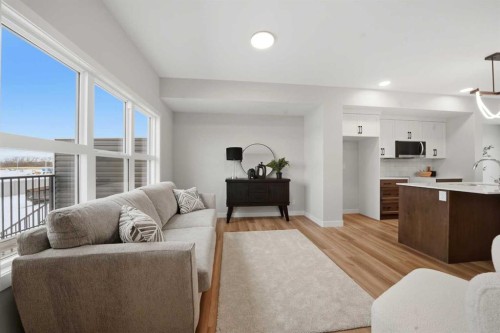 17 Gray Close, Sylvan Lake, AB - Indoor Photo Showing Living Room
