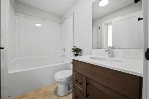 17 Gray Close, Sylvan Lake, AB - Indoor Photo Showing Bathroom