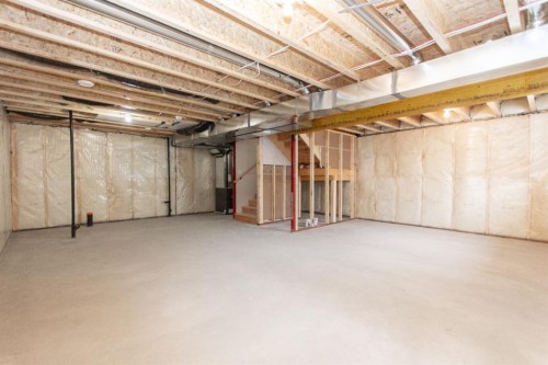 12 Trinity Street, Lacombe, AB - Indoor Photo Showing Basement