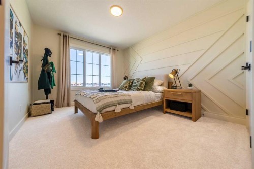 287 Creekside Terrace Sw, Calgary, AB - Indoor Photo Showing Bedroom