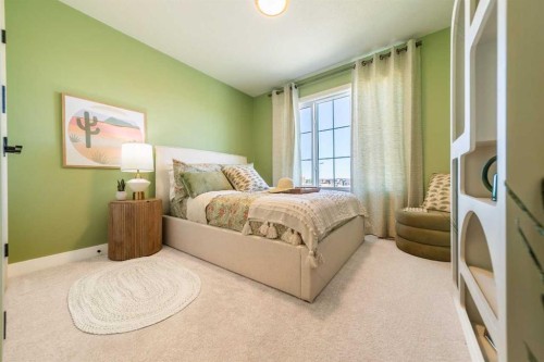 287 Creekside Terrace Sw, Calgary, AB - Indoor Photo Showing Bedroom