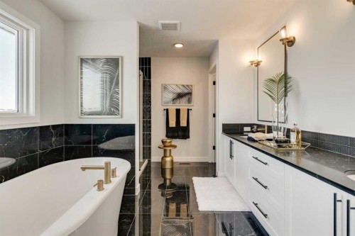 249 Dawson Wharf Crescent, Chestermere, AB - Indoor Photo Showing Bathroom