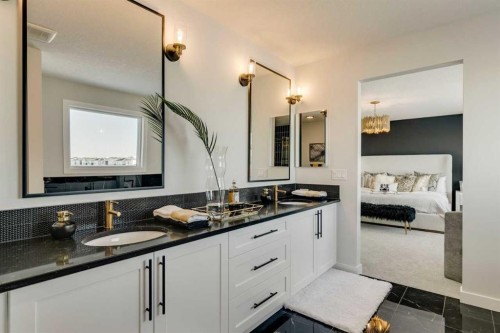 249 Dawson Wharf Crescent, Chestermere, AB - Indoor Photo Showing Bathroom