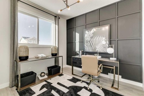 249 Dawson Wharf Crescent, Chestermere, AB - Indoor Photo Showing Office
