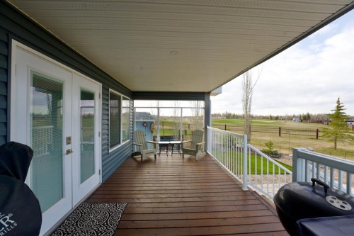 19-41019 Range Road 11, Rural Lacombe County, AB - Outdoor With Deck Patio Veranda With Exterior