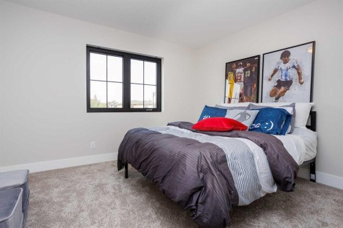 125 Emerald Drive, Red Deer, AB - Indoor Photo Showing Bedroom