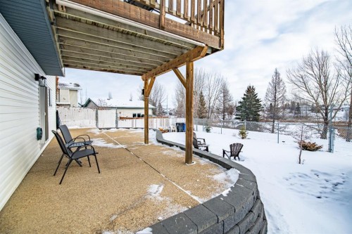 82 Westglen Boulevard, Blackfalds, AB - Outdoor With Deck Patio Veranda