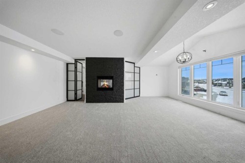 26 Van Horn Close, Red Deer, AB - Indoor With Fireplace