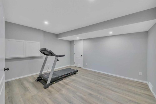 132 Illingworth Close, Red Deer, AB - Indoor Photo Showing Gym Room