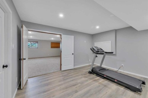 132 Illingworth Close, Red Deer, AB - Indoor Photo Showing Gym Room