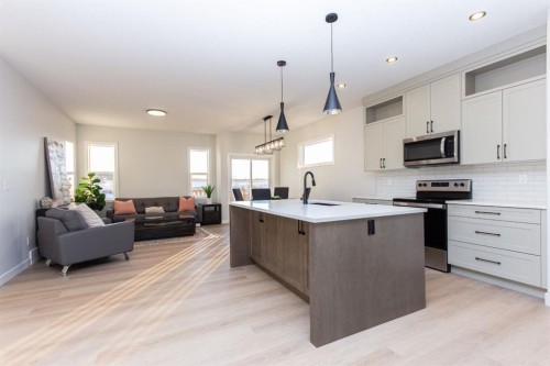 41 Terra Close, Red Deer, AB - Indoor Photo Showing Kitchen With Upgraded Kitchen