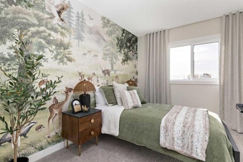 116 Huxland Close Ne, Calgary, AB - Indoor Photo Showing Bedroom