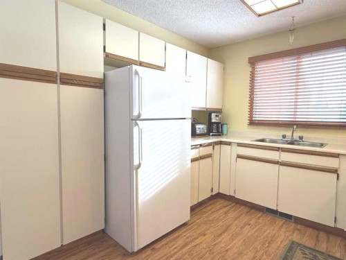 4604 Womacks Road, Blackfalds, AB - Indoor Photo Showing Kitchen With Double Sink
