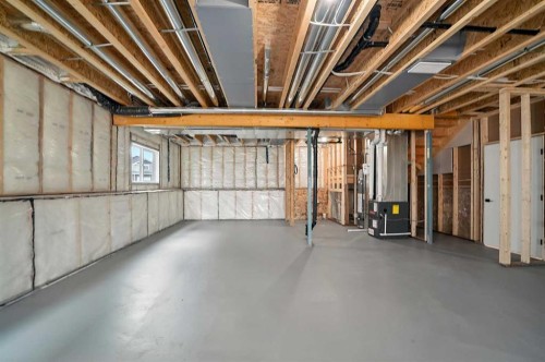 25 Murphy Close, Blackfalds, AB - Indoor Photo Showing Basement