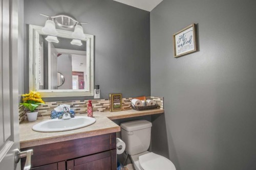 13 Blackstone Avenue, Lacombe, AB - Indoor Photo Showing Bathroom