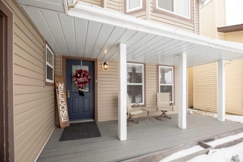 13 Blackstone Avenue, Lacombe, AB - Outdoor With Deck Patio Veranda With Exterior