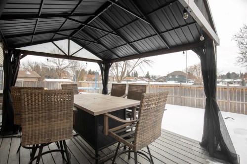 13 Blackstone Avenue, Lacombe, AB - Outdoor With Deck Patio Veranda With Exterior