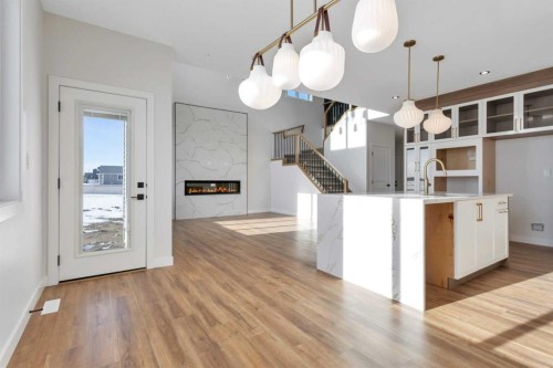 19 Everson Close, Red Deer, AB - Indoor With Fireplace