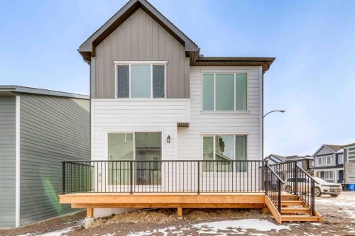79 Versant Rise Sw, Calgary, AB - Outdoor With Deck Patio Veranda With Exterior