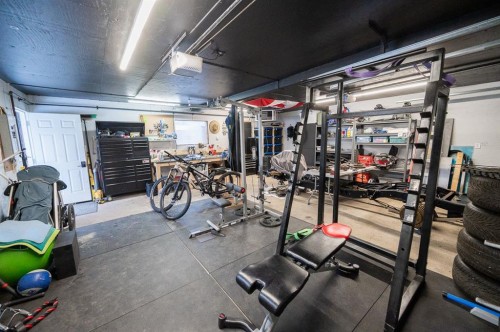 15 Malcolm Crescent, Red Deer, AB - Indoor Photo Showing Gym Room
