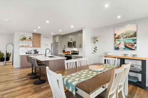16 Trinity Street, Lacombe, AB - Indoor Photo Showing Dining Room