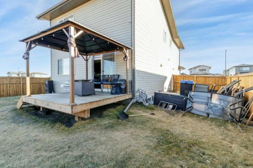 16 Trinity Street, Lacombe, AB - Outdoor With Deck Patio Veranda With Exterior