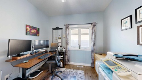 4020 Monarch Way, Stettler, AB - Indoor Photo Showing Office