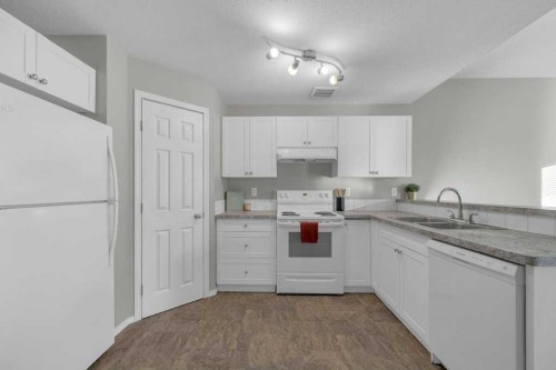 337 Addington Drive, Red Deer, AB - Indoor Photo Showing Kitchen With Double Sink