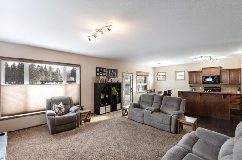 4828 55 Boulevard Close, Innisfail, AB - Indoor Photo Showing Living Room