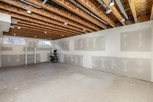 4828 55 Boulevard Close, Innisfail, AB - Indoor Photo Showing Basement