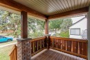 5422 49 Avenue, Lacombe, AB  - Outdoor With Deck Patio Veranda With Exterior 