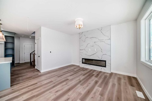 19 Lavelle Close, Red Deer, AB - Indoor With Fireplace