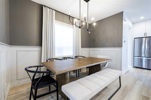92 Ashlar Road Nw, Calgary, AB - Indoor Photo Showing Dining Room