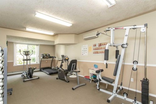 344-56 Carroll Crescent, Red Deer, AB - Indoor Photo Showing Gym Room