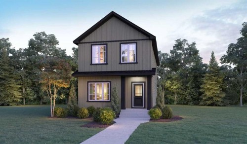 580 Buffaloberry Manor Se, Calgary, AB - Outdoor With Facade