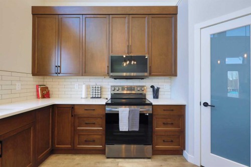 351 Elizabeth Avenue, Nordegg, AB - Indoor Photo Showing Kitchen